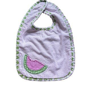 3 Marthas Watermelon bib